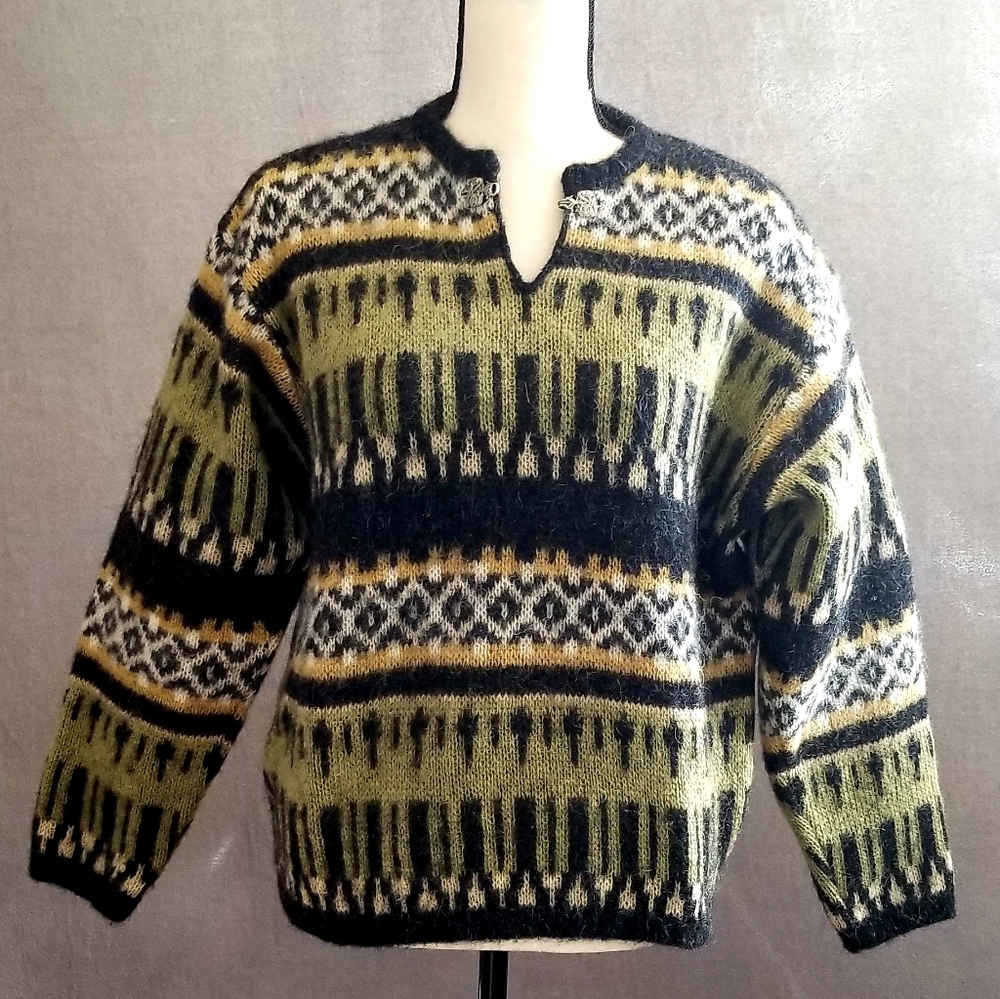 COPY - Icelandic Wool Fair Isle Ski Sweater